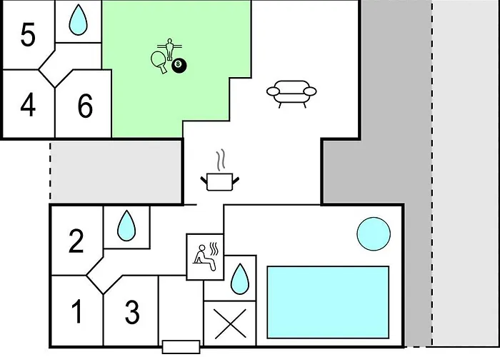 6 Bedroom Beautiful In Tranekær